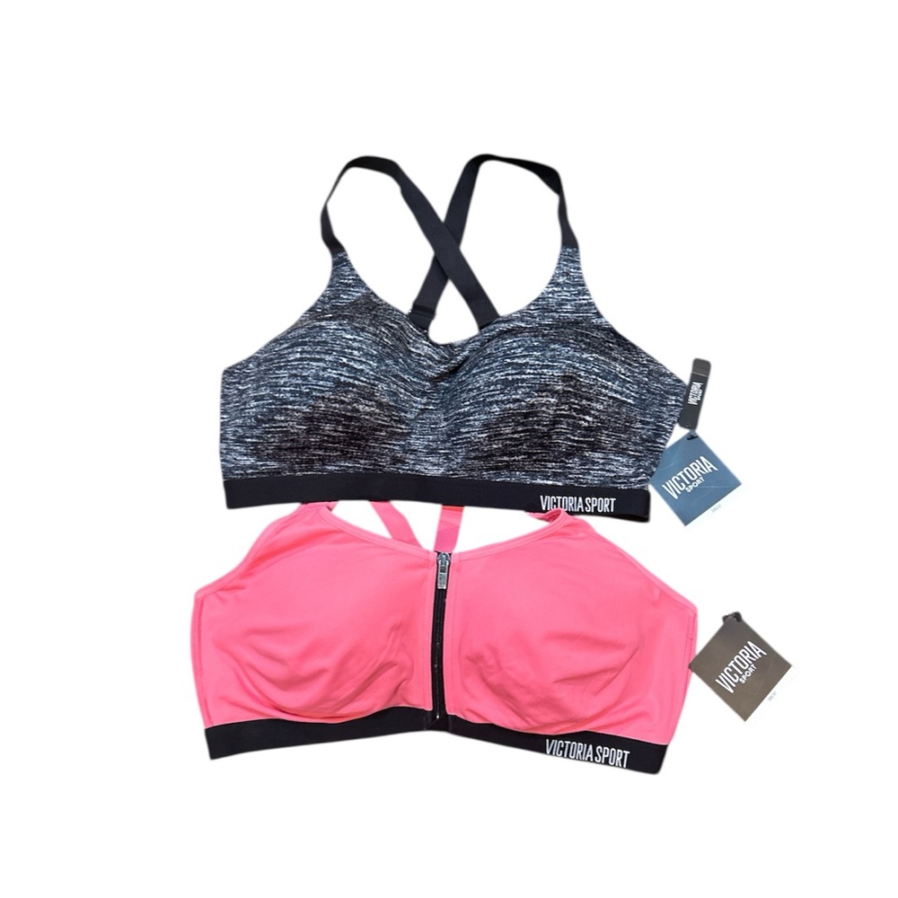 Set of 2 Victoria Secret Sports Bras Size 38DD both BWT